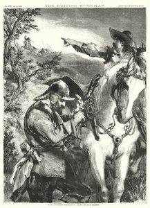 ストップ、アンド・メンド・ザ・バックル(エングレービング) 作： John Gilbert