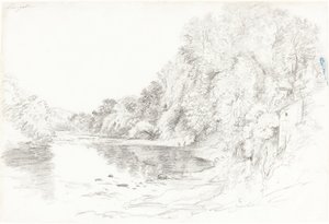スランゴスレンの川 作： John Glover