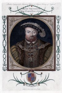 イギリスのヘンリー8世、1784年。