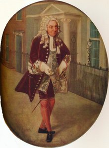 リチャードスエット、リハーサルでベイズとしてジョージヴィリエ、バッキンガム公2世、1796年 作： John Graham
