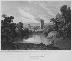 ジェドバラ修道院、ロクスバラシャー、1814 作： John Greig