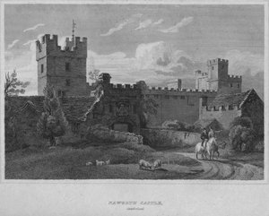 ナワース城、カンバーランド、1814