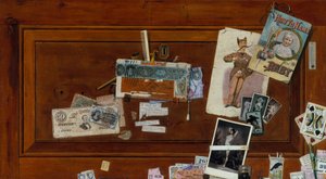 学士号の引き出し、1890–94 作： John Haberle
