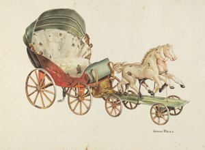 1940年頃の「カラシと馬」。