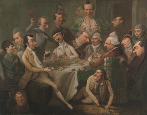 似顔絵グループ 作： John Hamilton Mortimer