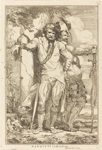 見張るバンディッティ 作： John Hamilton Mortimer
