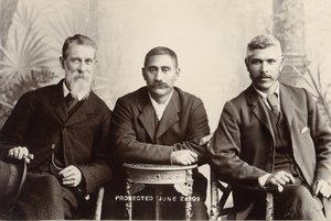 ウィリアムオーストラリアグラハム、マフタタウハイオ王、タフナハイランギ、1898年6月（銀ゼラチンプリント）
