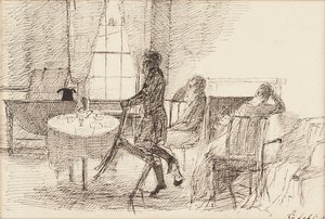 朝食用テーブル、1810 作： John Harden