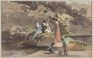 水によるグループ化、1810（紙にトイレ）