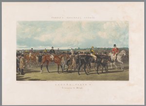 競馬終わって帰る レーシング - プレート 4. 計量に戻る (オブジェクトのタイトル) フォレス国民体育（シリーズタイトル） フォアの国民的スポーツ（連載タイトル） 作： John Harris