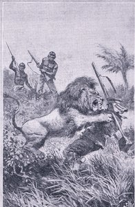 The end of Livingstone, Newnes Pictorial Knowledge, c.1950