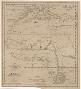 アフリカの一部の地図-ジェームズ・ライリー船長の物語を説明するために最新の権威によって描かれた LOC 2009583840 作： ジョン・ハーツホーン