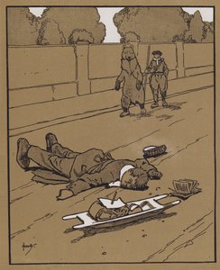 「昼間は、シャムデッドの古き良き保護のようなものはありません」（カラーリソ） 作： John Hassall