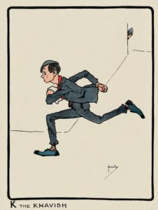 Kザナヴィッシュ- J.ハッサル-ドローイング、1903 作： John Hassall