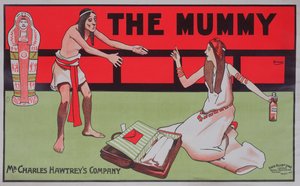 Charles Hawtrey社が製造したウイスキーのポスター広告、1900年頃（カラーリソ）