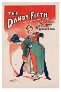 「ダンディフィフス」- J。ハッサル-プラカット、1898年 作： John Hassall