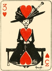 3人の心からの待っている処女、1910年。 作： John Hassall