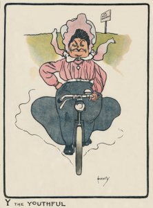 若々しいY - J・ハッサル-ドローイング、1903