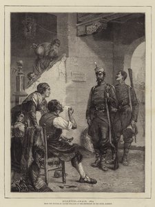 ビレテッド、スペイン、1874 作： John Haynes Williams