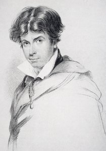 ジェームズヘンリーリーハント（1784〜1859）、44歳、アンリマイヤー（1844-99）によって「ルーヴルの人生」第1巻、EVルーカスから1905年に出版 作： John Hayter