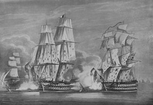 リヴォリの捕獲、c1813 作： John Heaviside Clark