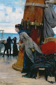 大西洋横断航海、1879 作： John Henry Frederick Bacon