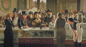 パブリックバー、1883 作： John Henry Henshall