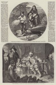 王立アカデミーの展示 作： John Henry Mole