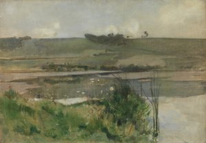 アルクラバタイユ1884年。 作： John Henry Twachtman