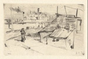 ブリッジポートシャンティ 作： John Henry Twachtman