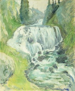 カスケード 作： John Henry Twachtman