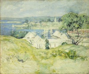 グロスター、 作： John Henry Twachtman