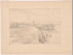 ホランド・ダイクス 作： John Henry Twachtman