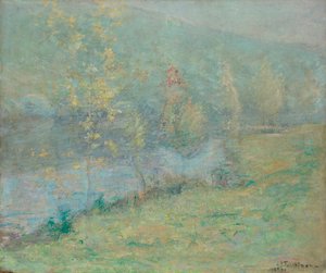 Misty May Morn, 1899年。 作： John Henry Twachtman