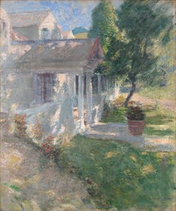 私の家 作： John Henry Twachtman