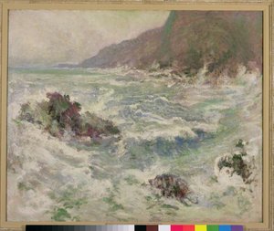 海のシーン 作： John Henry Twachtman