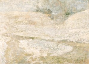 ザ ブルック、グリニッジ、コネチカット州、カリフォルニア州。 1890年から1900年。 作： John Henry Twachtman