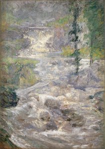 虹の源 作： John Henry Twachtman