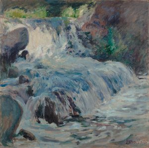 滝 作： John Henry Twachtman