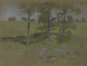 3本の木、1888-95年頃