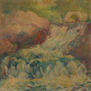 滝 作： John Henry Twachtman