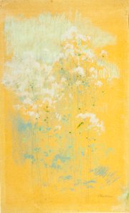 野の花 作： John Henry Twachtman
