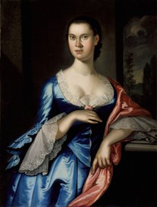 エリザベスチュースミスの肖像、1762年