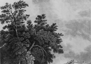 1826年の市庁舎。 作： John Hill
