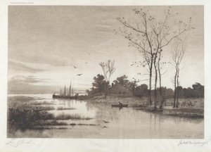 シュルーズベリー川 作： John Hill Millspaugh