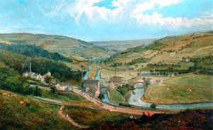 ローワーイーウッドからのブリーリー、1869年 作： John Holland