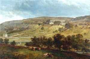 グリーンフィールドからのイーウッドホール、1869 作： John Holland