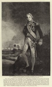 Horatio Nelson、子爵Nelson、Duke of Bronte、KB、副海軍 作： John Hoppner