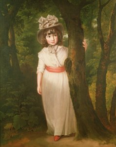 ボー・ピープ役のミス・ハリエット・アン・シール 作： John Hoppner