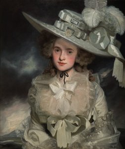 イーストリーのメアリー・ボテラーの肖像、ケント、1786 作： John Hoppner